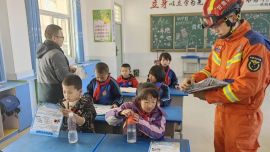 环县消防开展消防知识进校园活动