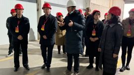 省市人大代表集中視察全市重大項目建設(shè)情況