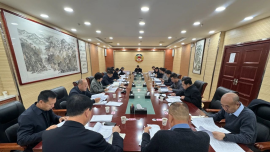 慶陽市政協(xié)黨組（擴大）會議暨五屆三十六次主席會議召開