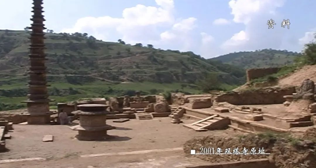 华池姊妹双石造像塔，塔影幢幢起梵音