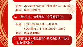 鎮(zhèn)原縣2025年春節(jié)文化活動(dòng)安排出爐