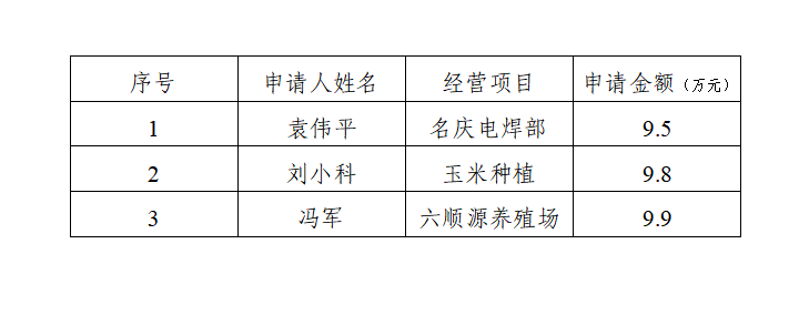 关于市本级2025年第一批拟发放创业担保贷款的公示