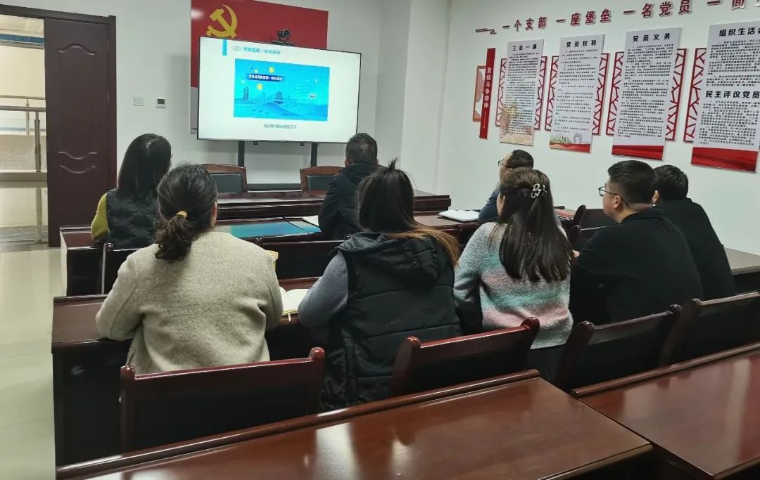 （合水县审计局培训现场）