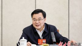 胡昌升在甘肅代表團審議最高人民法院工作報告時說 報告高舉旗幟履職為民開拓進取
