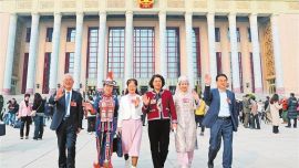從春天出發(fā) 奔向美好未來 ——住甘全國政協(xié)委員出席全國政協(xié)十四屆三次會議閉幕會側記
