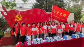 西峰区安定路街道开展“共建单位齐助力 共筑社区新环境”主题党日活动