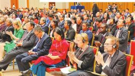 文化融合 思想融汇 感情融通 ——第四届文明交流互鉴对话会开幕式主题演讲和展示侧记