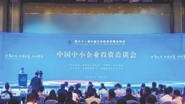 梧桐枝繁引鳳棲 同心聚力開新局 ——中國(guó)中小企業(yè)投資洽談會(huì)側(cè)記