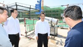 任振鶴在蘭州新區(qū)、蘭州市安寧區(qū)調(diào)研時(shí)強(qiáng)調(diào) 延伸產(chǎn)業(yè)鏈拓寬產(chǎn)業(yè)面聚合產(chǎn)業(yè)群 因地制宜發(fā)展新質(zhì)生產(chǎn)力