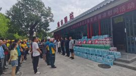 宁县：“夏送清凉” 为新就业群体撑起酷暑绿荫