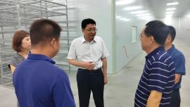 赵立新在宁县调研包抓的市列重点民营企业投资项目