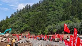 榆中縣所有受損道路全部打通