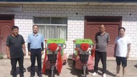 庆阳市生态环境局宁县分局开展“帮扶物资捐赠”活动