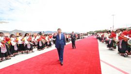 习近平离开西藏返回北京