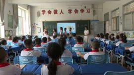 寧縣各校開展開學第一課：安全伴我行 夢想啟新程