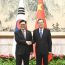 丁薛祥分别会见老挝人民革命党中央总书记、国家主席通伦和韩国国会议长禹元植