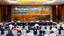 “加強(qiáng)延安精神研究會能力建設(shè) 在新時代大力弘揚(yáng)延安精神”工作經(jīng)驗(yàn)交流會舉行 王晨出席并講話 胡昌升致辭 靳諾主持