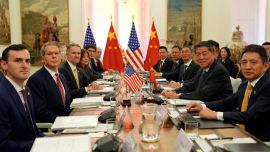 中美在西班牙就有關(guān)經(jīng)貿(mào)問題舉行的會談進(jìn)入第二天