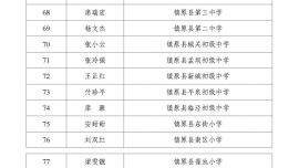 2025年市級骨干教師評選認定結(jié)果公示