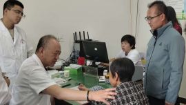 宁县社区卫生服务中心邀请知名中医专家坐诊“把脉”健康