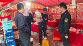 中村镇：开展展销会期间专项检查 筑牢食品安全防线