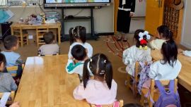 寧縣縣城新區(qū)第二幼兒園開展愛牙日主題活動
