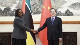 丁薛祥會見莫桑比克總理萊維
