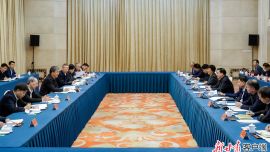 教育部與甘肅省政府部省會(huì)商會(huì)議舉行 懷進(jìn)鵬胡昌升出席并講話 任振鶴參加有關(guān)活動(dòng)