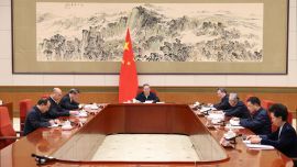 李強(qiáng)主持召開(kāi)國(guó)務(wù)院黨組會(huì)議 學(xué)習(xí)貫徹習(xí)近平總書記在黨的二十屆四中全會(huì)上重要講話和全會(huì)精神 丁薛祥出席