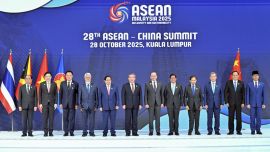 李強(qiáng)出席第28次中國－東盟領(lǐng)導(dǎo)人會議