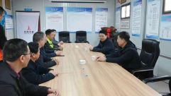 赵立新在丽彩甘肃西峰制药有限公司调研