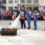 庆城县：庆城小学2300多名师生模拟了一场消防安全活动