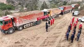 党建共建聚合力 修路帮扶暖民心