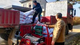 宁县“暖心煤”送达家门 保障困难群众温暖过冬