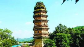 走近寧縣湘樂宋塔