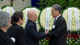 王丙乾同志遺體在廣州火化