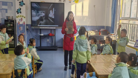 文物知识进课堂 —宁县博物馆走进县城新区第二幼儿园