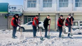盘克镇：以雪为令齐上阵 破冰除雪保畅通