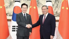 李強(qiáng)會(huì)見韓國(guó)總統(tǒng)李在明