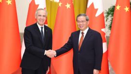 李強(qiáng)同加拿大總理卡尼會(huì)談