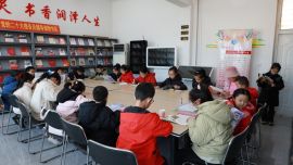 暖陽伴書香 寒假“充電”忙——寧縣圖書館成青少年閱讀“新天地”