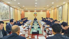慶陽市政協(xié)黨組（擴(kuò)大）會(huì)議暨五屆五十一次主席會(huì)議召開
