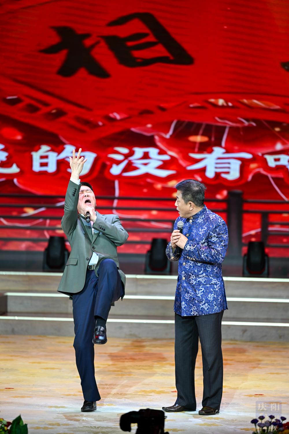 &ldquo;瑞馬迎春下基層、情系南梁送歡樂&rdquo;文藝演出現(xiàn)場