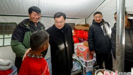 胡昌升在迭部縣調(diào)研指導(dǎo)抗震救災(zāi)工作時(shí)強(qiáng)調(diào) 有力有序有效做好各項(xiàng)工作 切實(shí)保障群眾生命財(cái)產(chǎn)安全