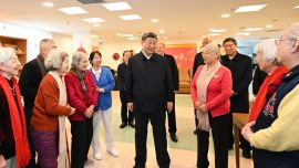 習(xí)近平：“老”是我們的財富，“小”是我們的未來