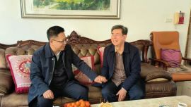 王之臣在西峰區(qū)開展春節(jié)慰問活動