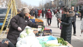 【新春走基層 幸福看合水】合水：鄉(xiāng)村大集煙火氣 最是濃濃年滋味