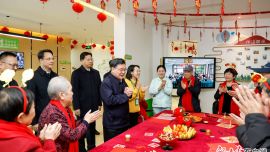 胡昌升春節(jié)期間在蘭州看望慰問(wèn)基層干部群眾 向全省各族人民致以新春美好祝福