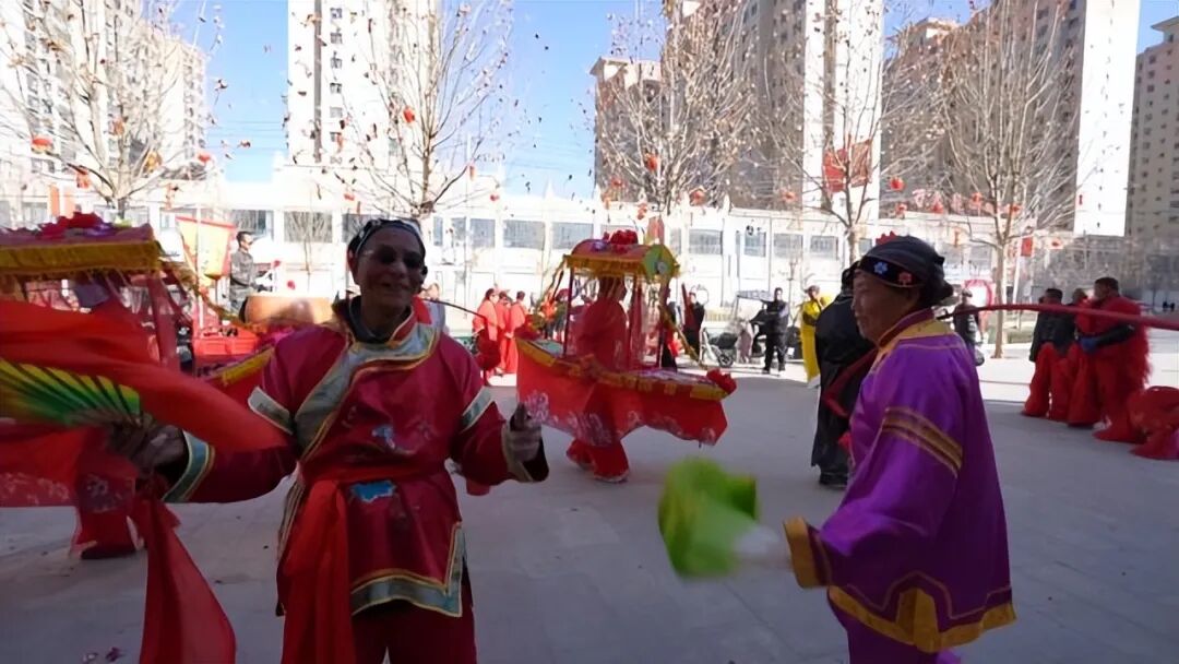 合水：正月社火闹新春 民俗欢腾启新程