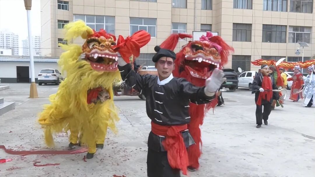 合水：正月社火闹新春 民俗欢腾启新程